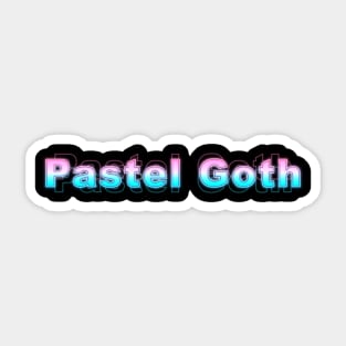 Pastel Goth Sticker